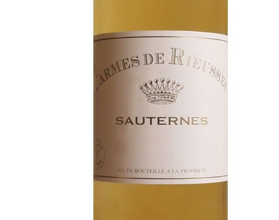 Carmes de Rieussec 2010 Bordeaux Sauternes
