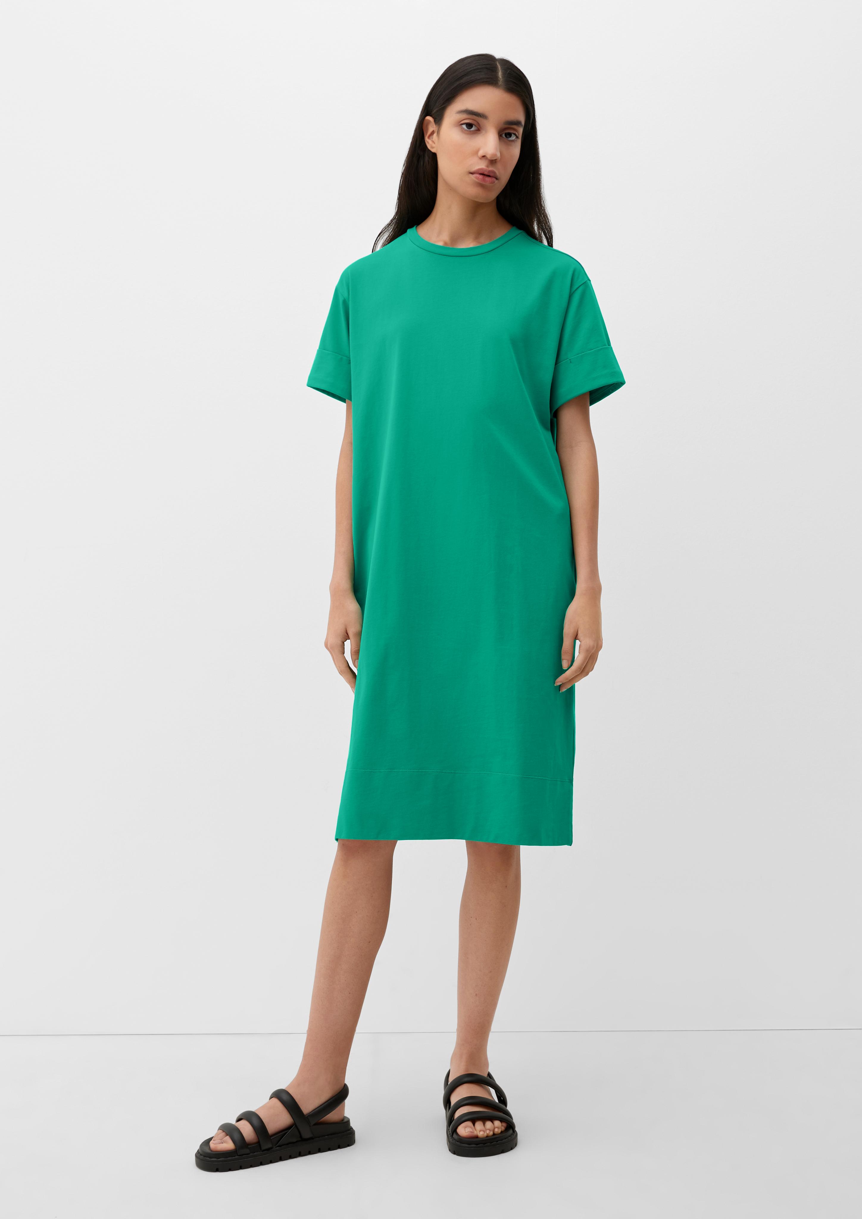 Jerseykleid mit geschlitztem Saum  2129628-7646