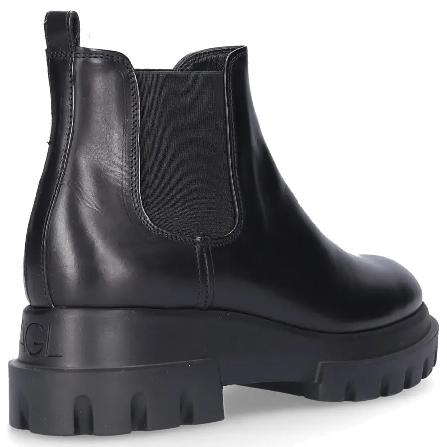 AGL Attilio Giusti Leombruni - Chelsea Boots D756502 Kalbsleder - schwarz
