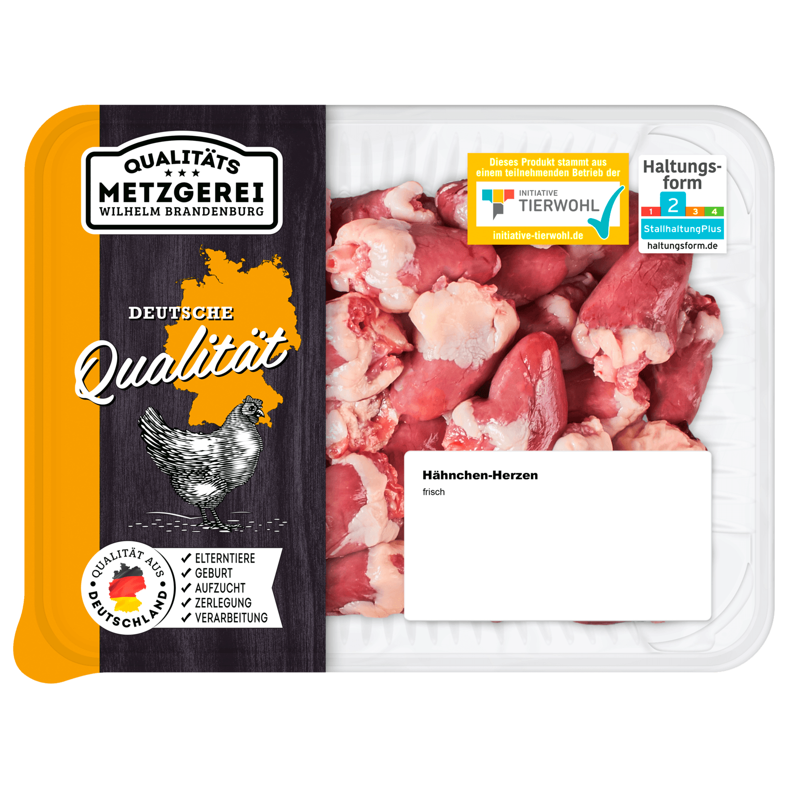 Wilhelm Brandenburg Hähnchenherzen 350g