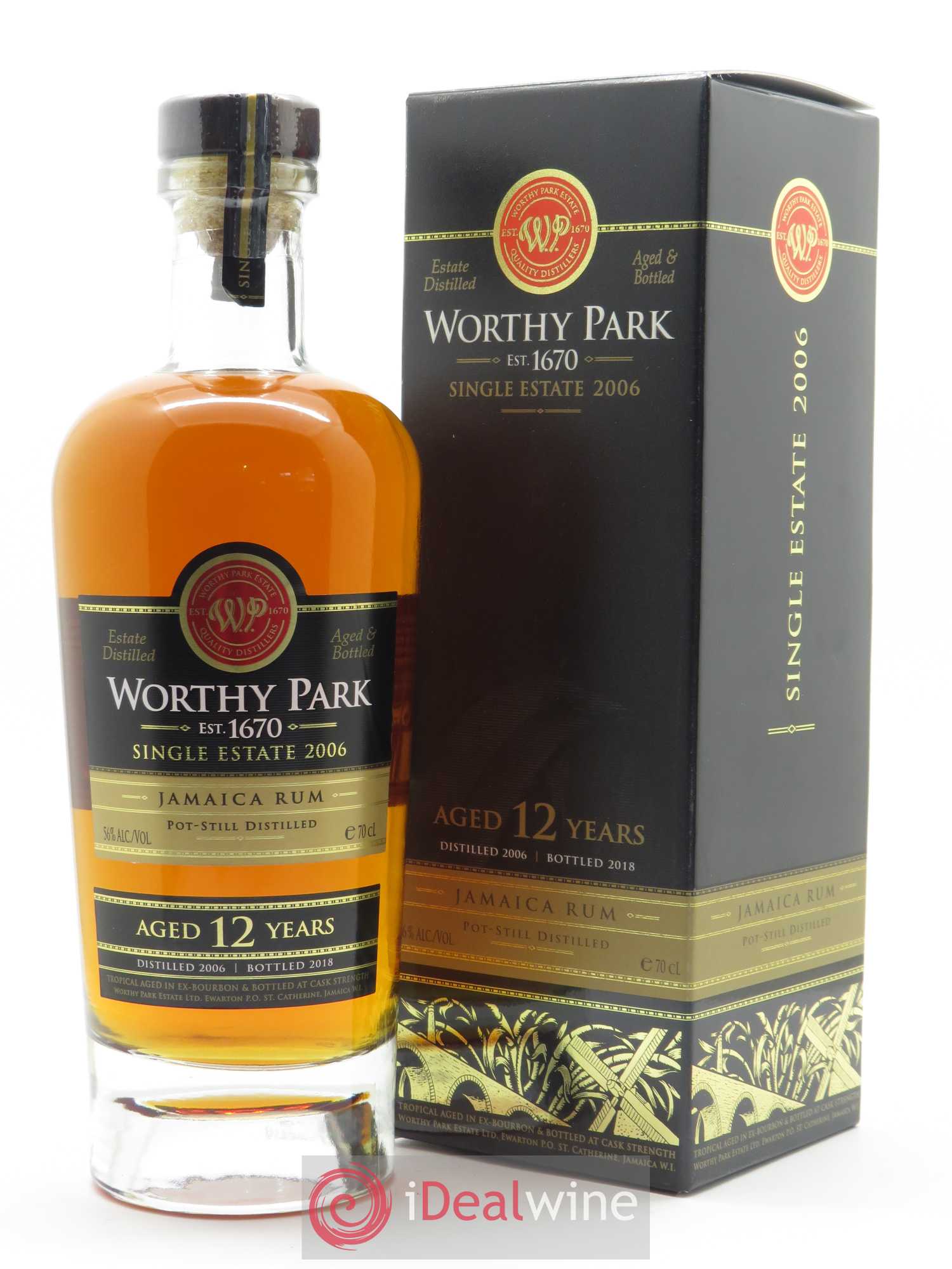 Rum Worthy Park Single Estate Reserve (70 cl) 2006 - Lot de 1 Bouteille