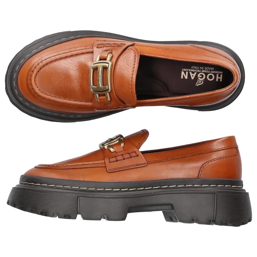 Hogan - Loafer 6480EP Kalbsleder - braun