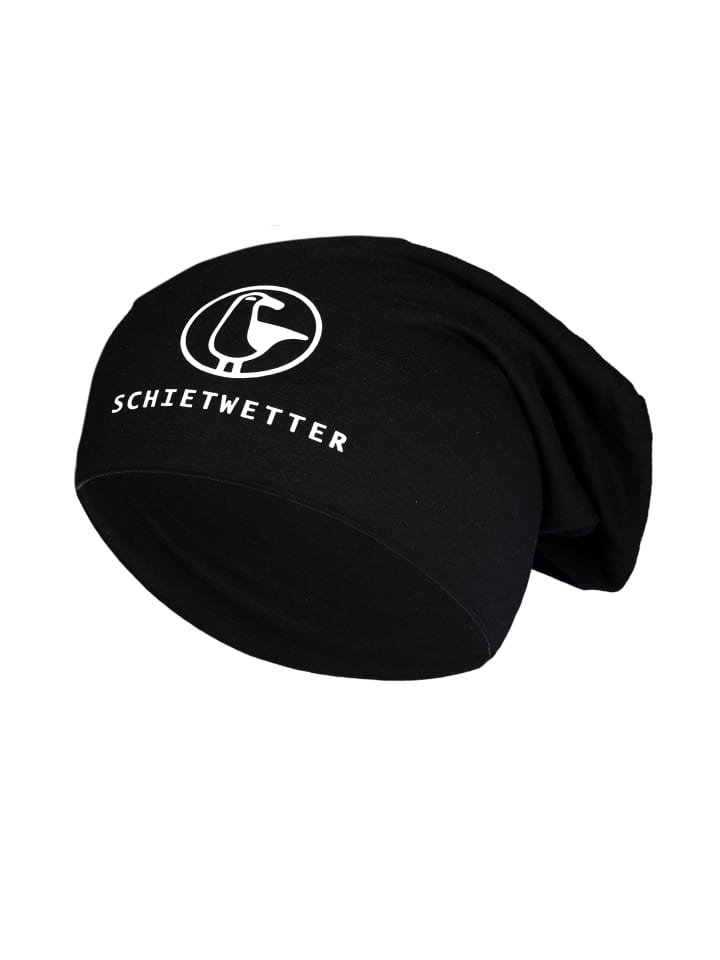 SCHIETWETTER Beanie mit Print Möwe in black/white günstig kaufen onesize