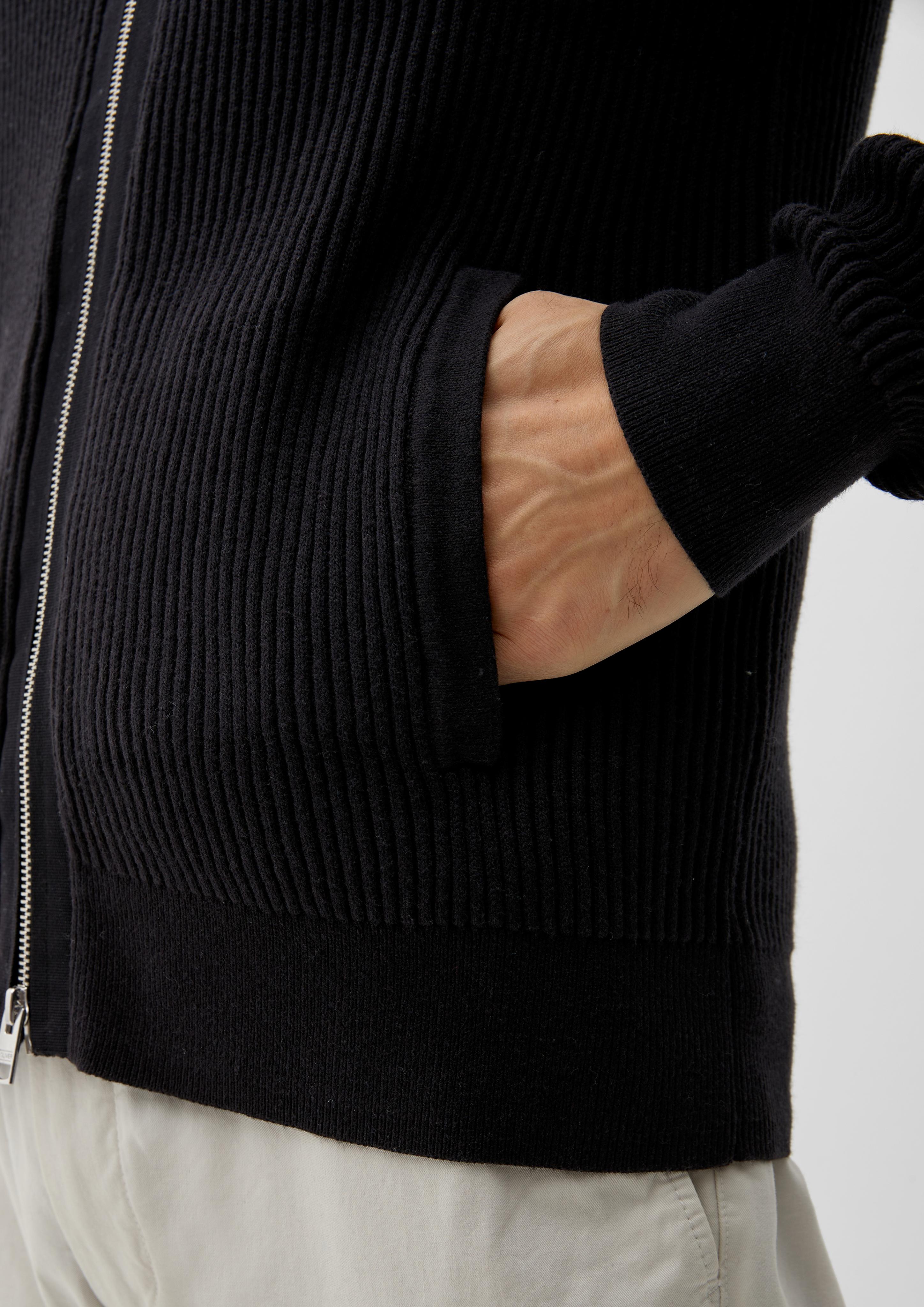 Strickjacke mit Stehkragen  2124541-9999