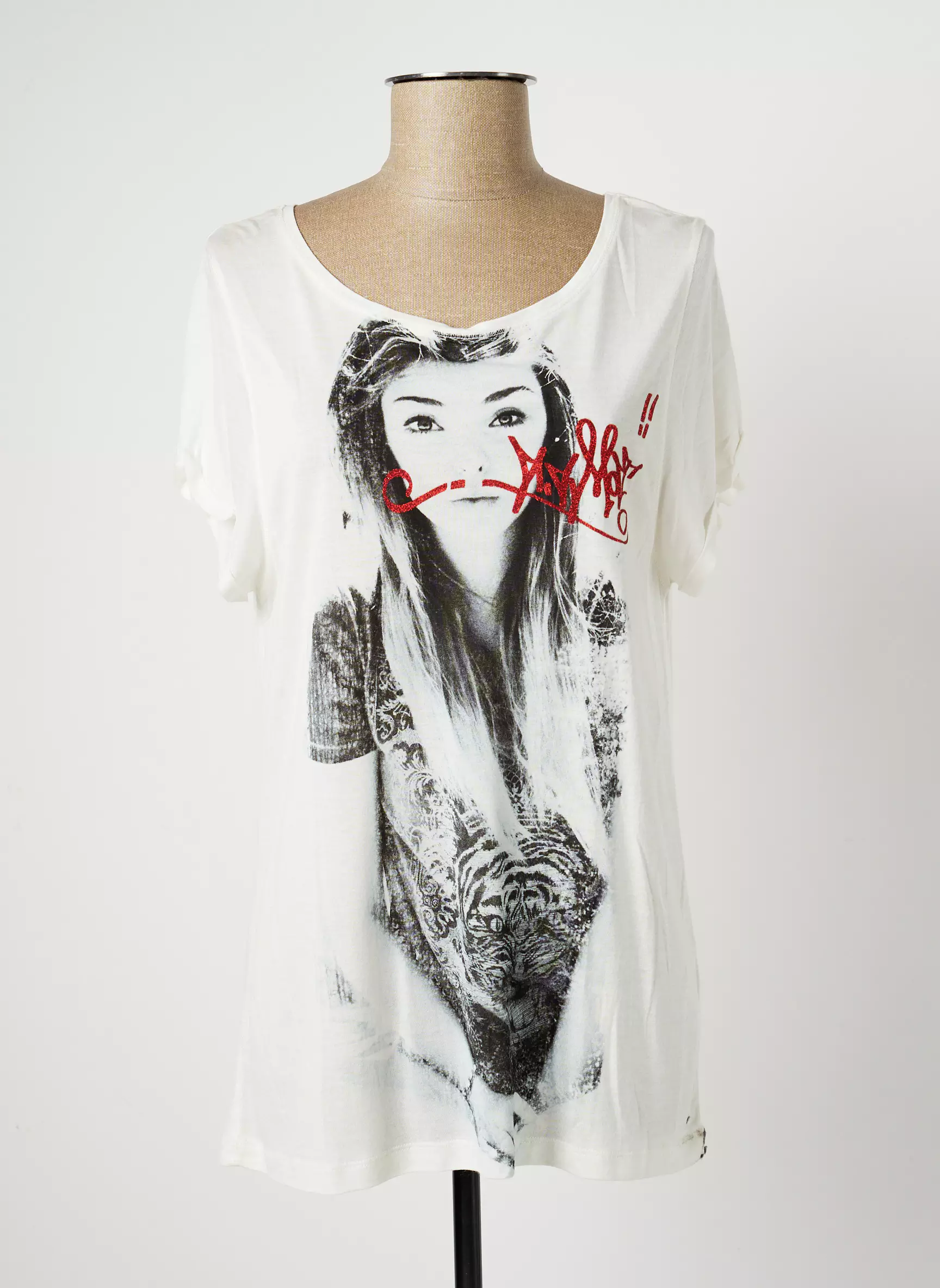 Chipie Tshirts Femme couleur blanc