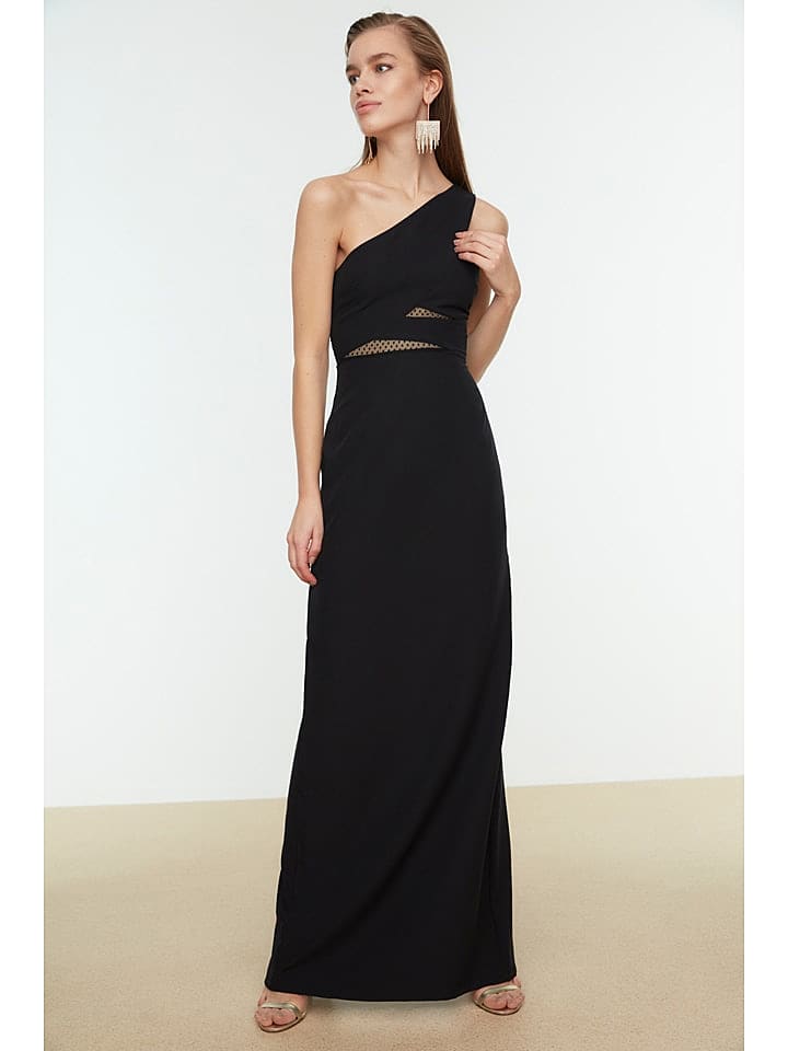 trendyol Kleid in Schwarz günstig kaufen 38
