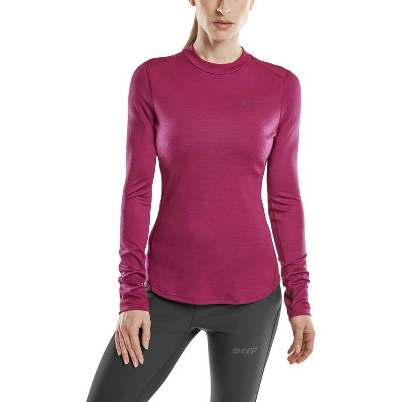 CEP Merino Cold Weather Shirt Longsleeve Laufshirt Damen