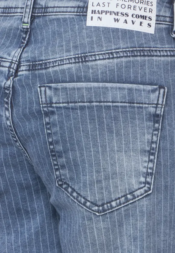 CECIL Loose Fit Jeans in 3/4-Länge