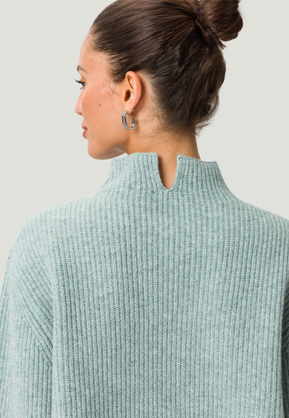 Strickpullover mit Turtleneck