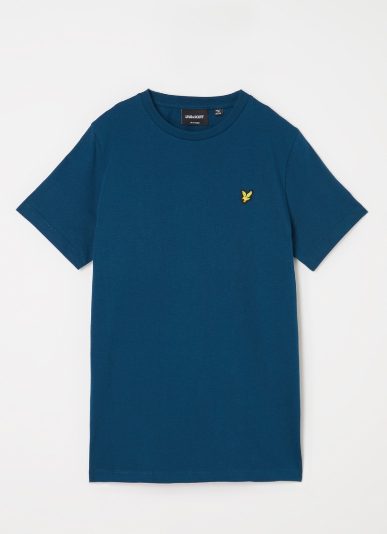 Tricou Lyle & Scott cu logo brodat