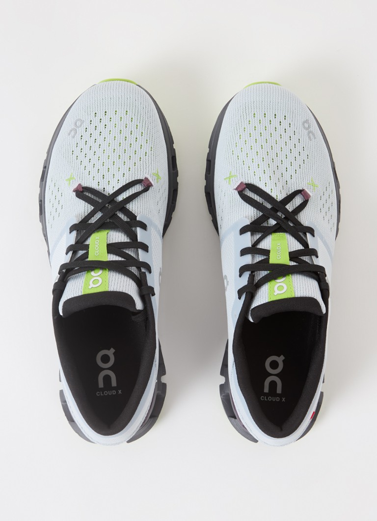 Pantofi sport Cloud X 4 cu detalii din plasă