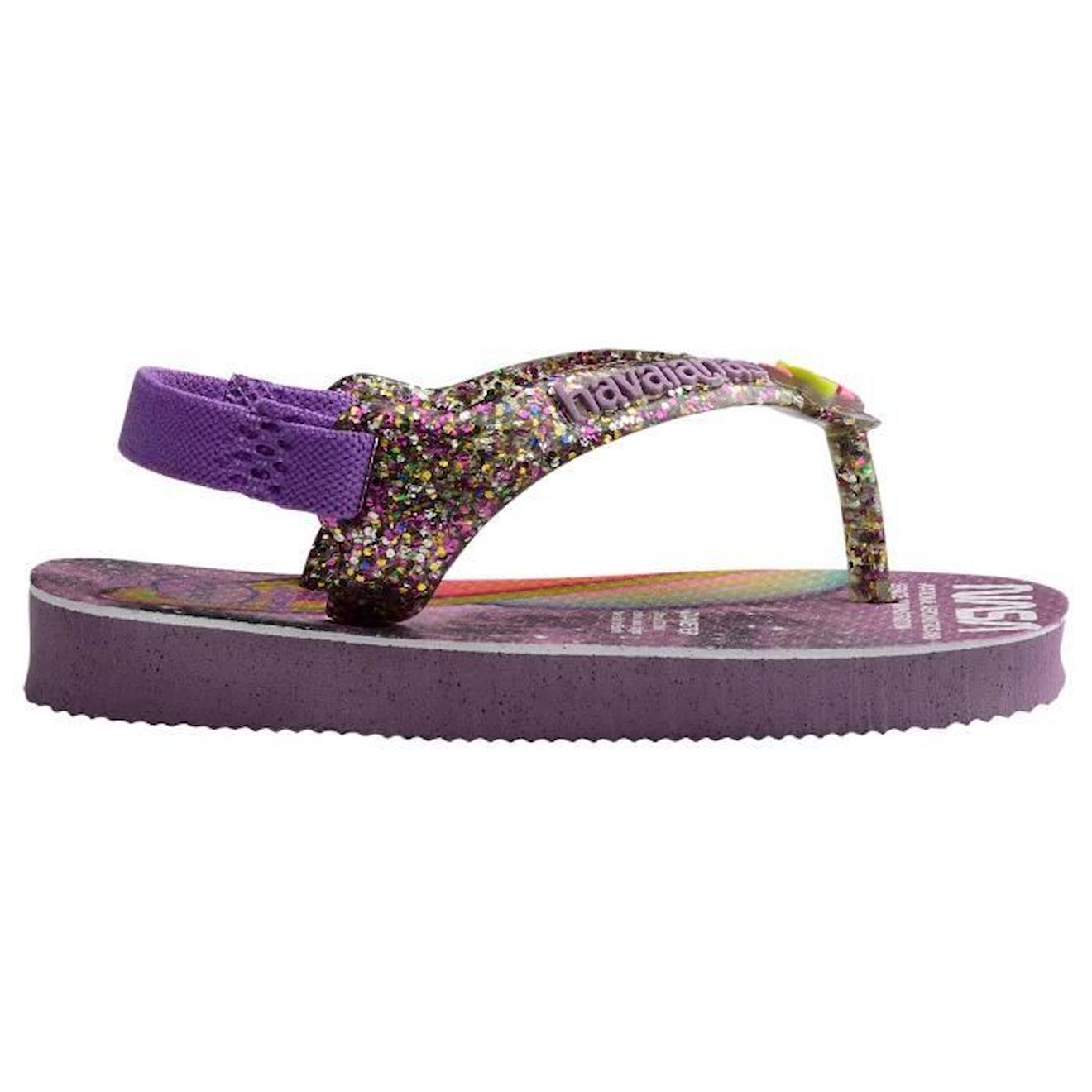Tong Enfant Havaianas Nasa violet