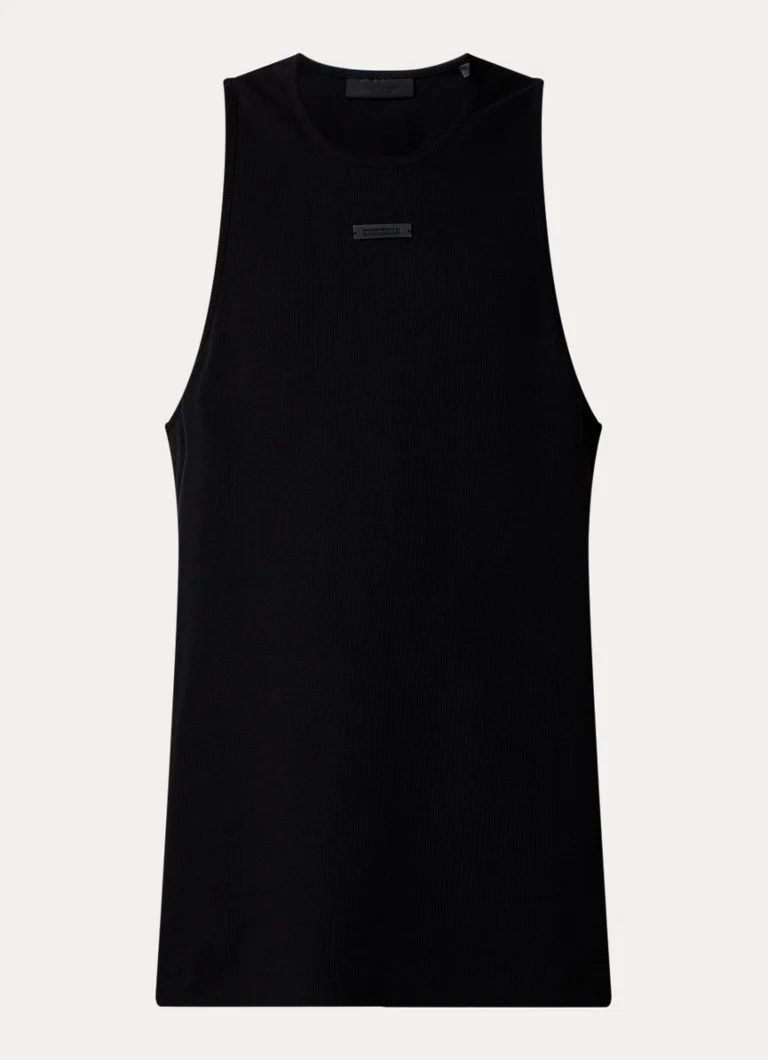 Fear of God Essentials Rib knitted singlet with logo