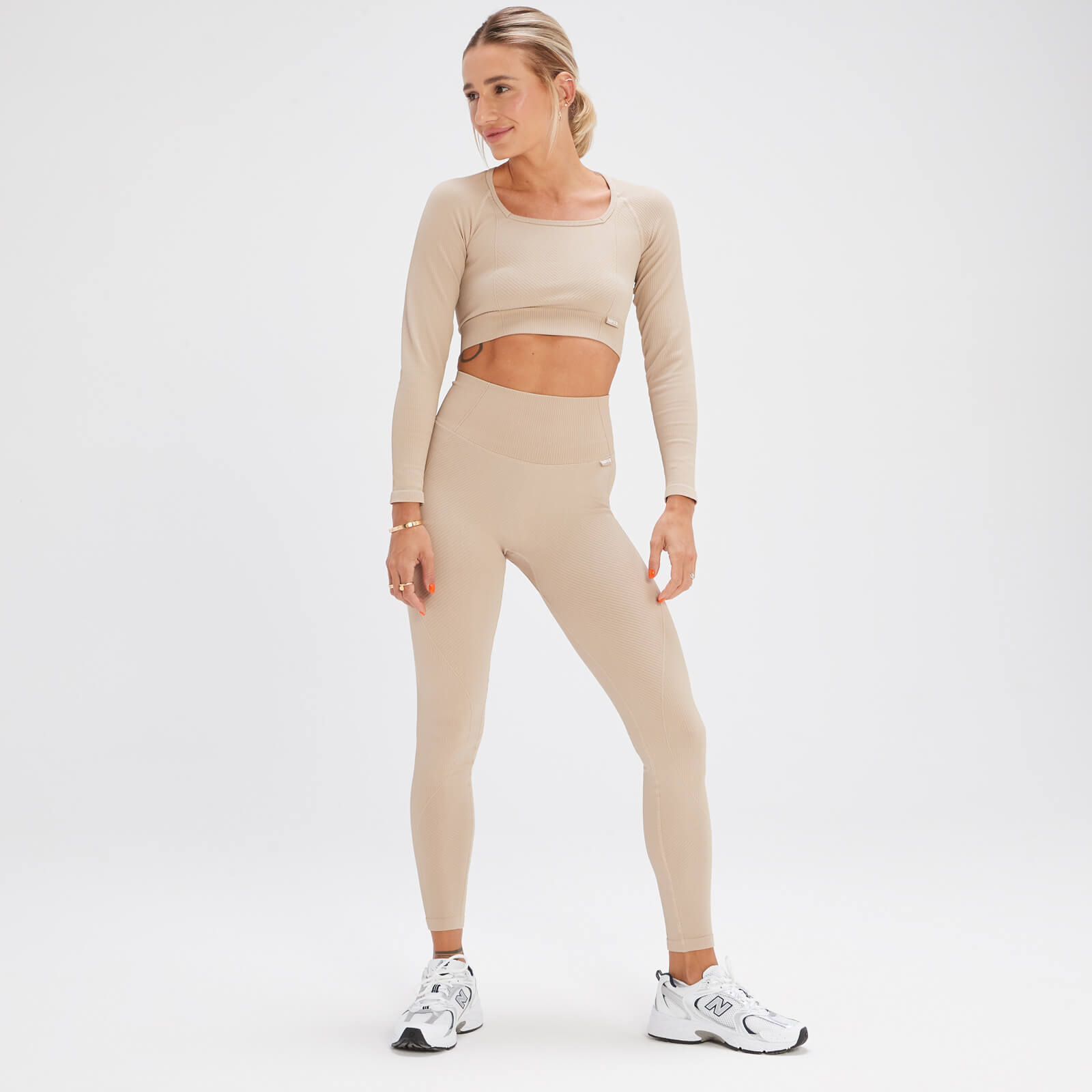 Legging sans coutures MP x Tatiana – Crème