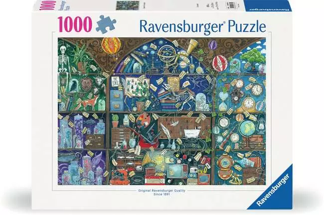 Puzzle 1000 Teile - Das Kuriositätenkabinett