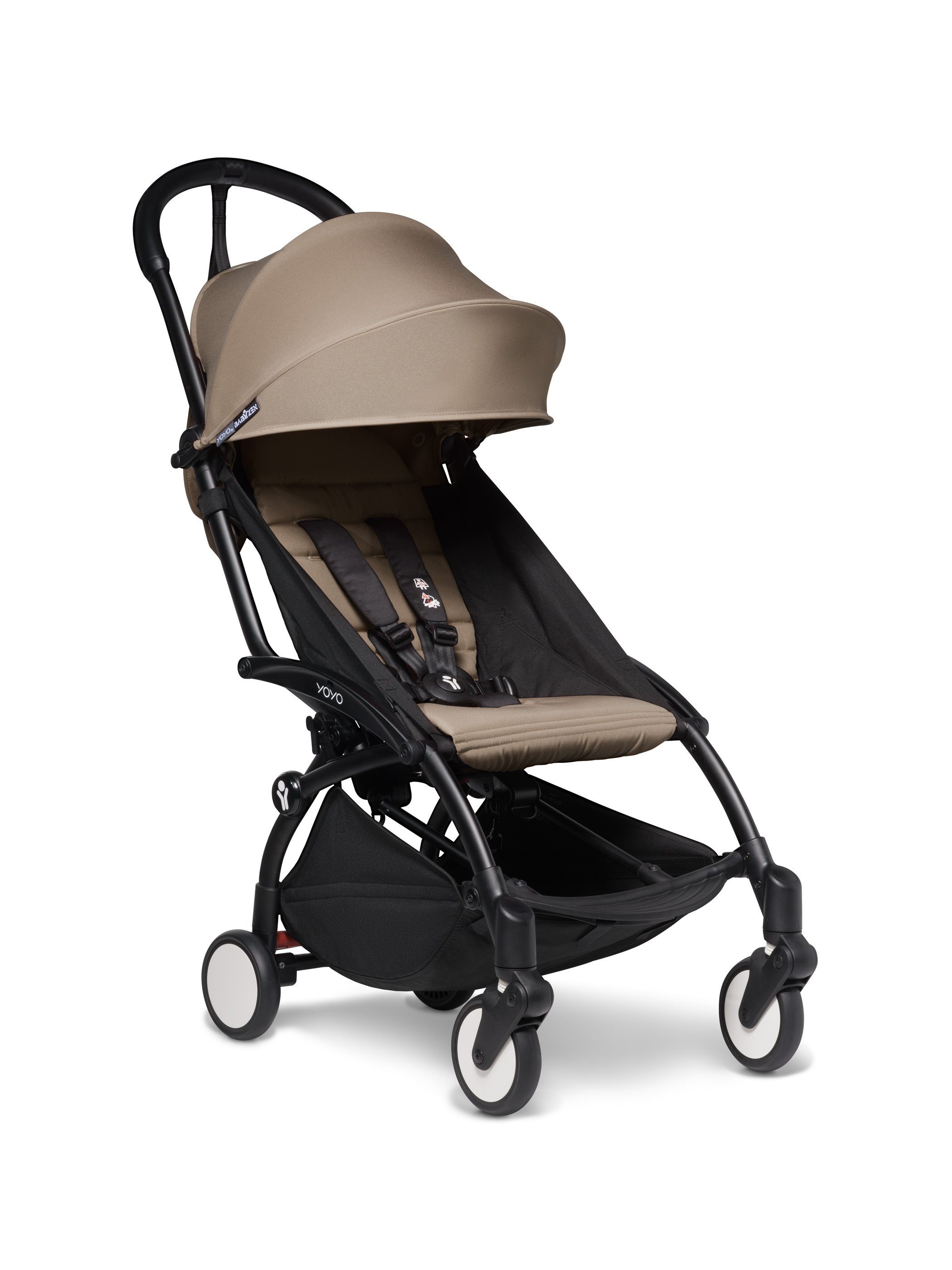 BABYZEN Kombi-Kinderwagen Komplett-Set YOYO mit Gestell, Liegewanne und 6+ Textilset