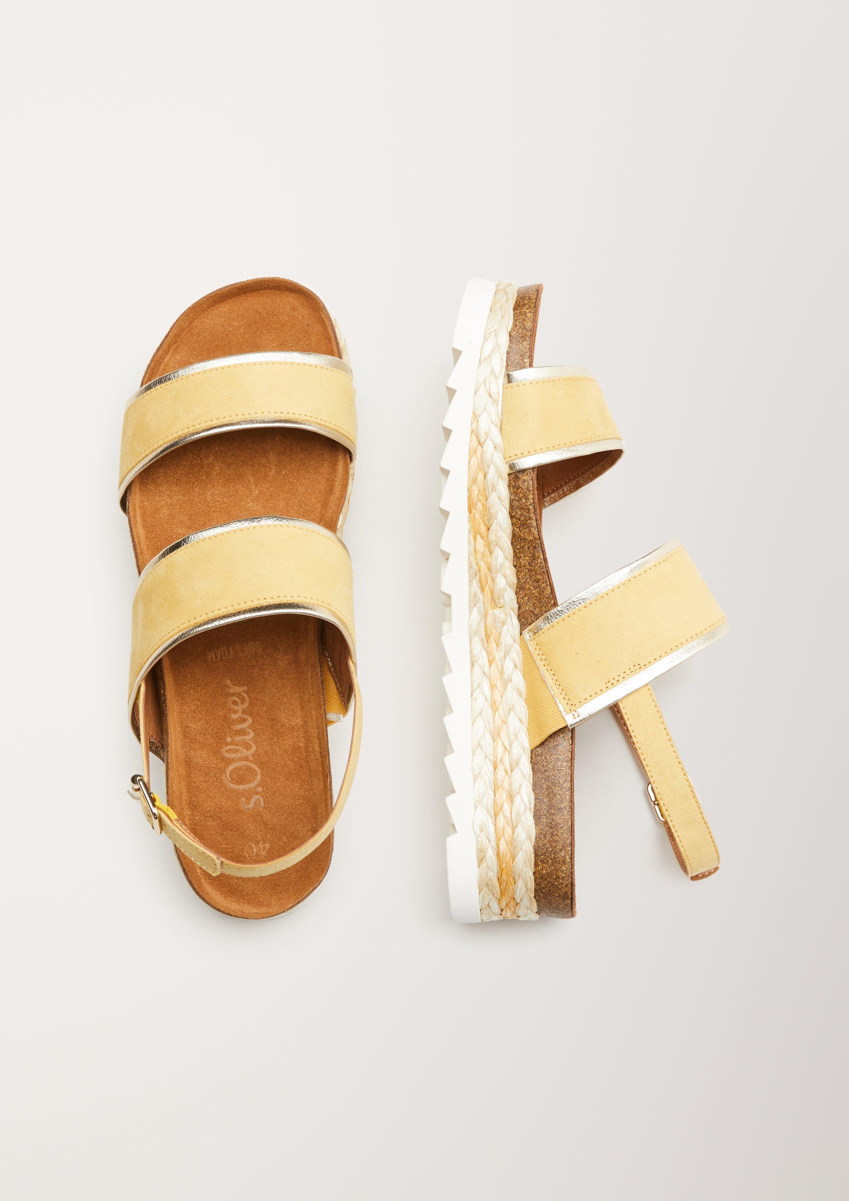 Sandalen mit Plateausohle  6005781-600