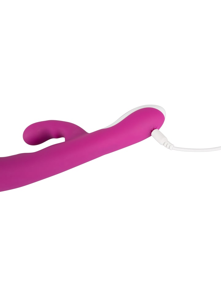 Javida Vibrator mit Wärmefunktion Heating Vibe in lila günstig kaufen 22 cm