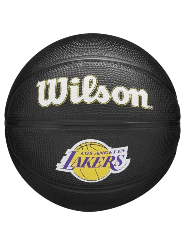 Wilson Wilson Team Tribute Los Angeles Lakers Mini Ball in Schwarz günstig kaufen 3