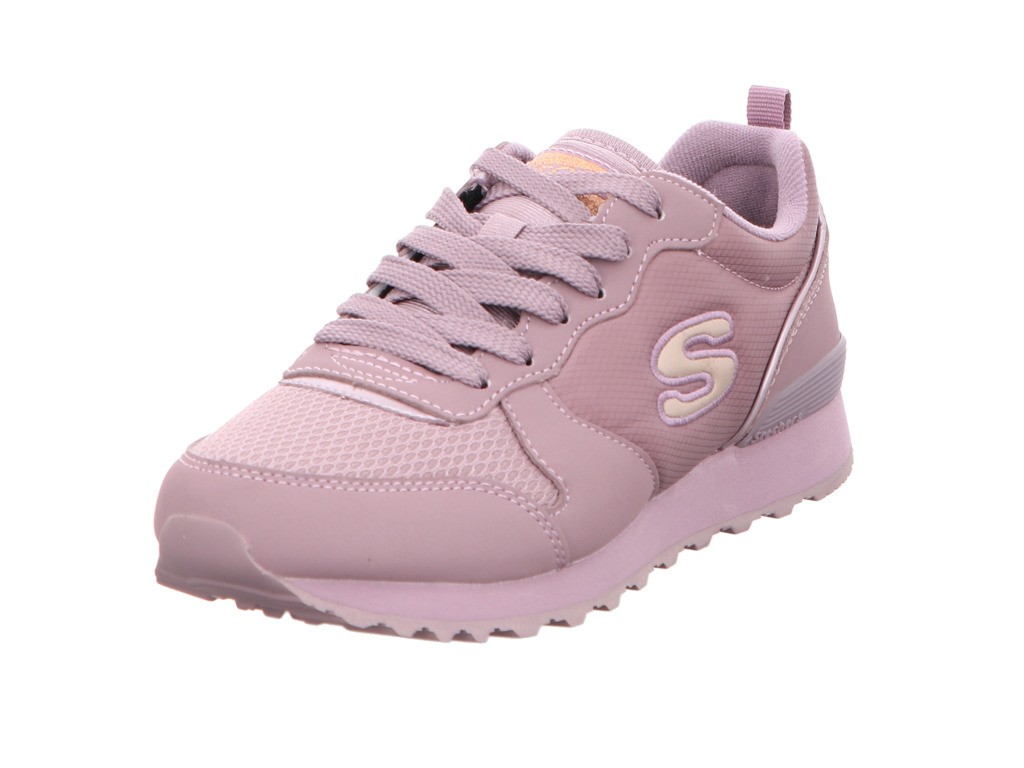 SKECHERS Freizeit Schnürer lila/pink