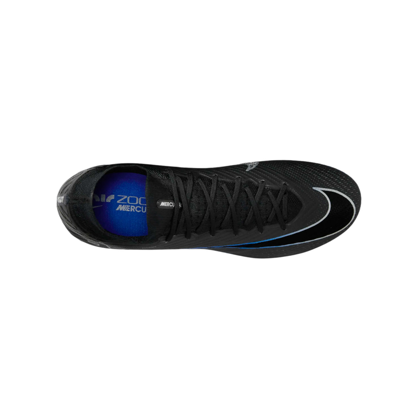 Nike Air Zoom Mercurial Superfly IX Elite FG Schwarz Silber Blau F040