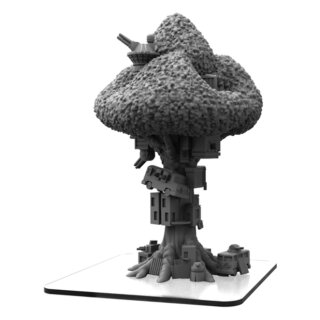 Monsterpocalypse Green Fury Building - Fort Ironwood (EN)