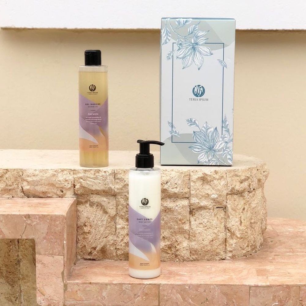 terra ipsum Coffret Relaxation - Gel Douche & Lait Corps Gel douche + Lait pour le corps