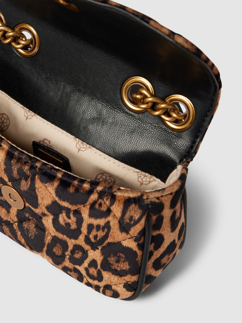 Handtasche mit Animal-Print Modell 'CESSILY' in dunkelgelb