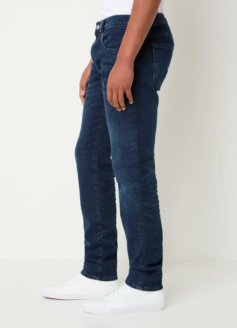 Vaqueros slim fit D-Strukt de Diesel, spălare închisă la culoare