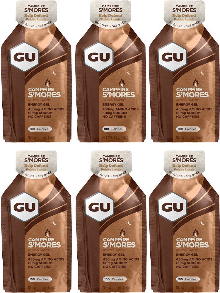 GU Energy Gel Campfire Smores 6x32g kaufen | Bike-Discount