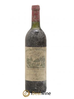 Château Carbonnieux Cru Classé de Graves  1981 - Lot de 1 Bouteille