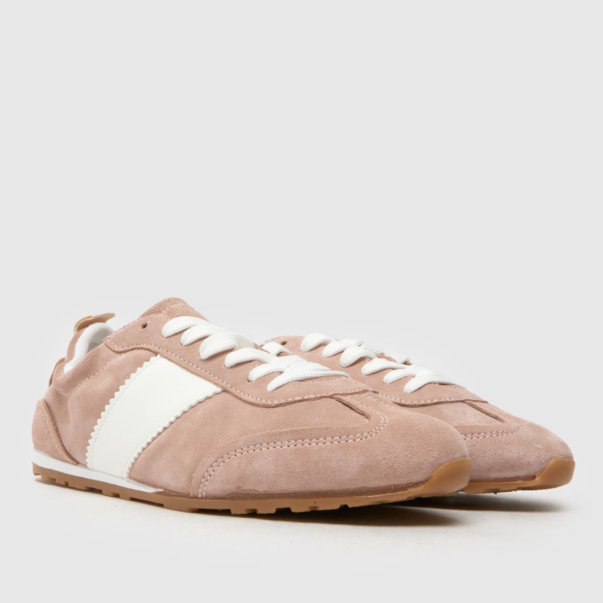 Schuh Meredith – Rosa sneakers med smal sula