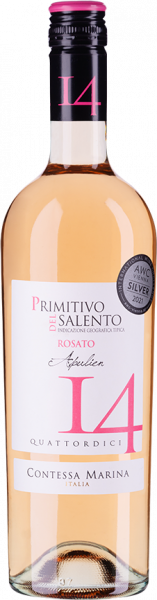 Contessa Marina Primitivo Salento IGT Rosato 14 Contessa Marina Italien  trocken - 6er Karton