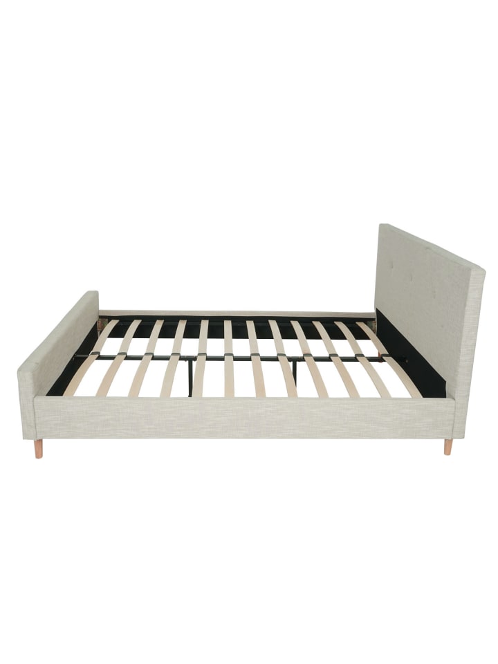 MCW Polsterbett J98 mit Lattenrost, 160x200cm creme-beige günstig kaufen onesize