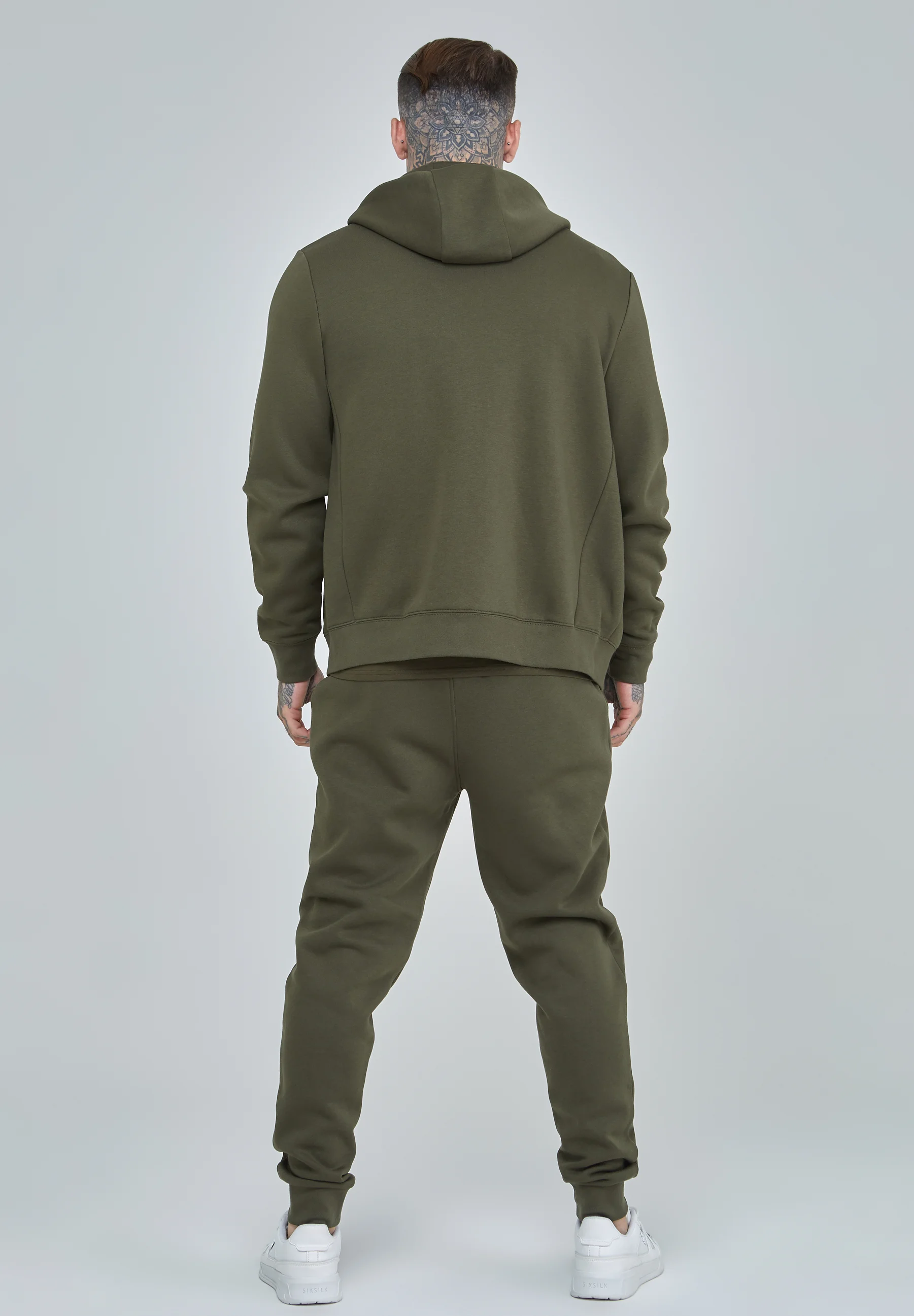 SIKSILK ESSENTIAL FUNNEL - Sudadera con cremallera