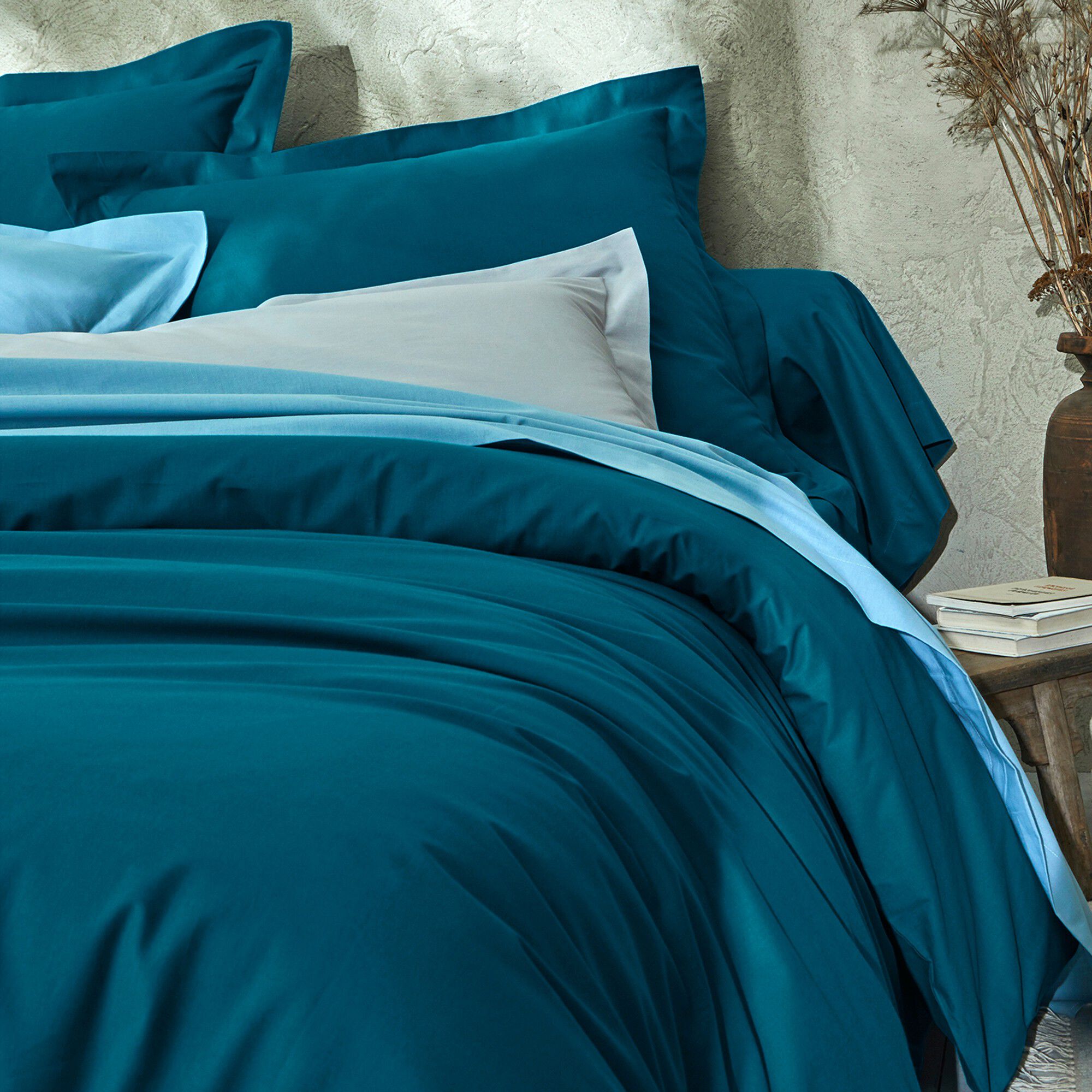 Linge de lit uni