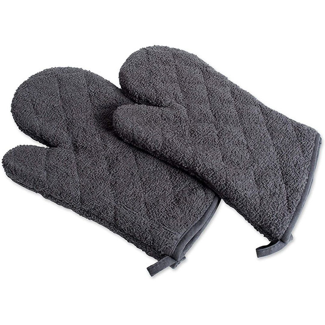 FIDDY Topfhandschuhe 2 Stück Ofenhandschuhe, isolierter Handschuh, (Hängendes Design zum Backen), Kochen, Grillen, Mikrowelle, leichte Kaffee.