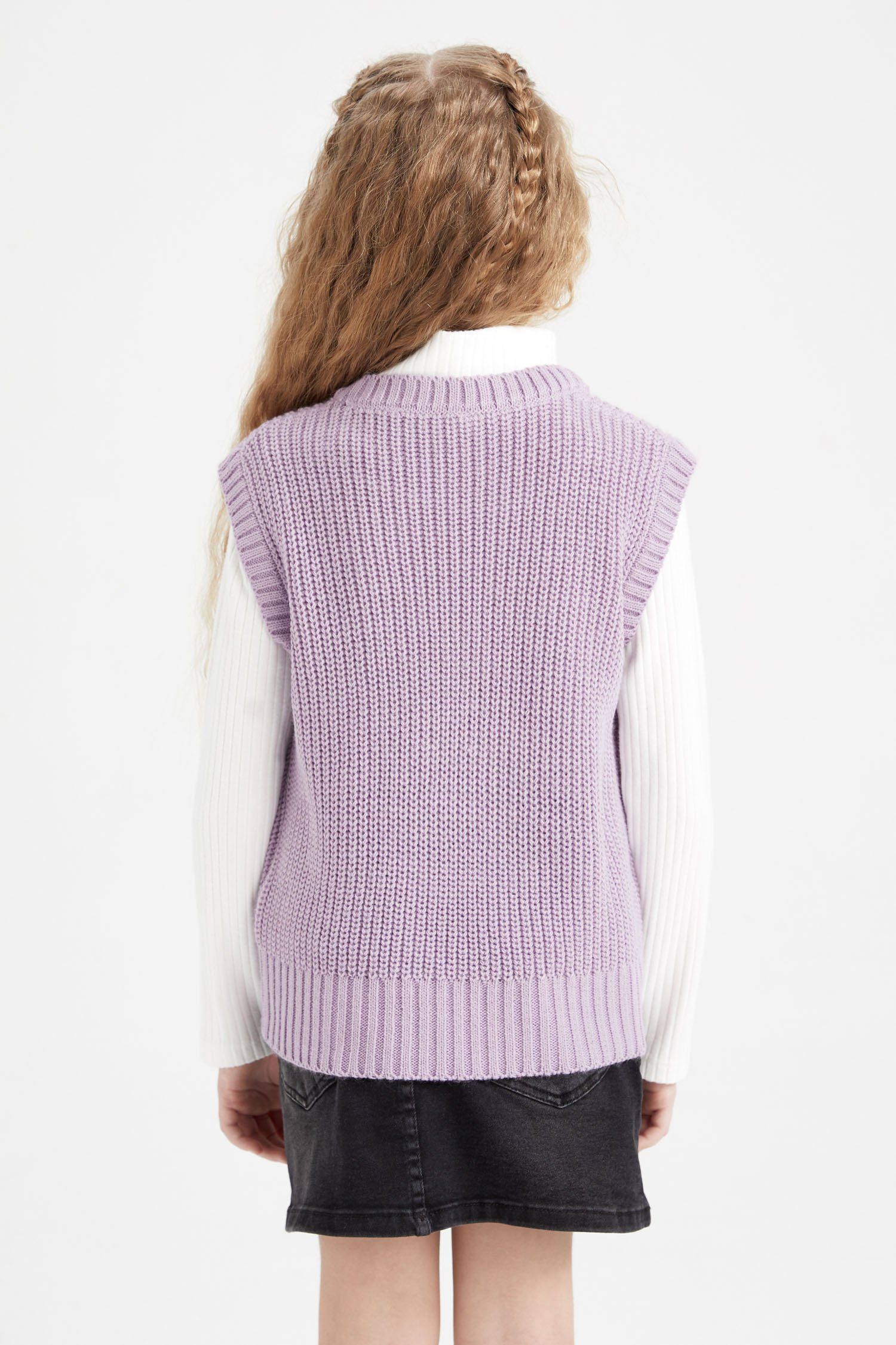 DeFacto Strickweste Mädchen Strickweste REGULAR FIT