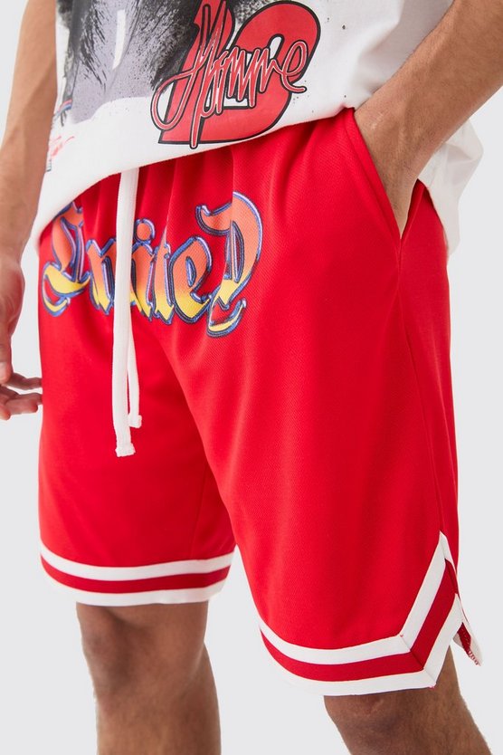 Lockere Limited Mesh Basketball-Shorts