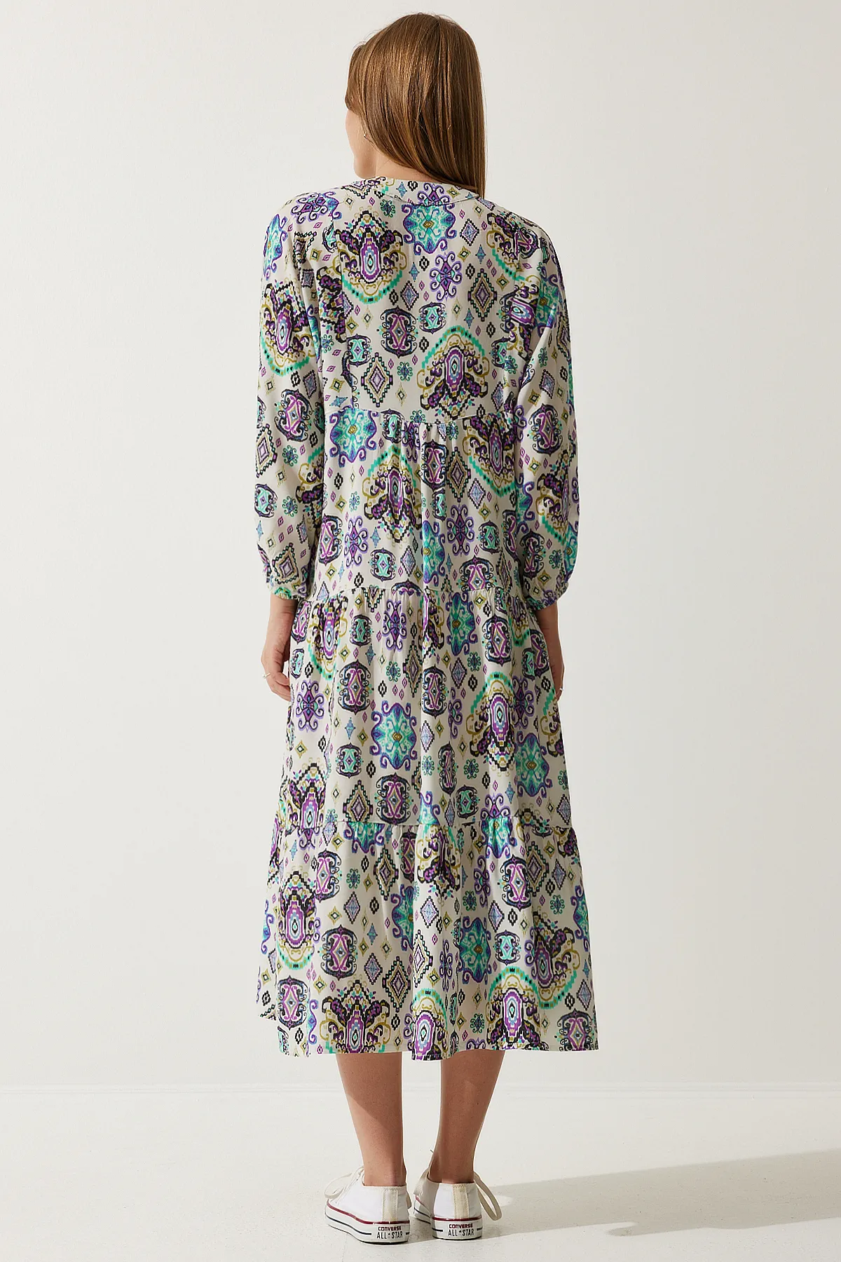 Happiness İstanbul  Kleid - Beige - A-Linie