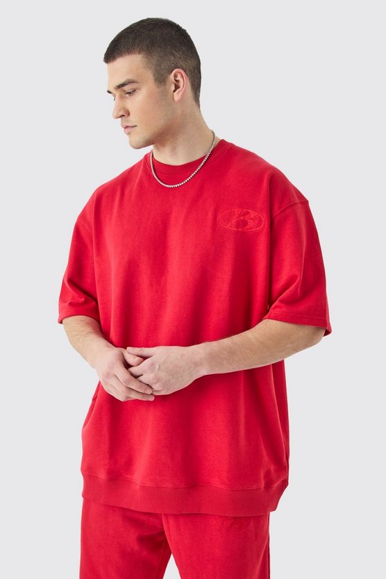 Tall kastiges Oversize Sweatshirt