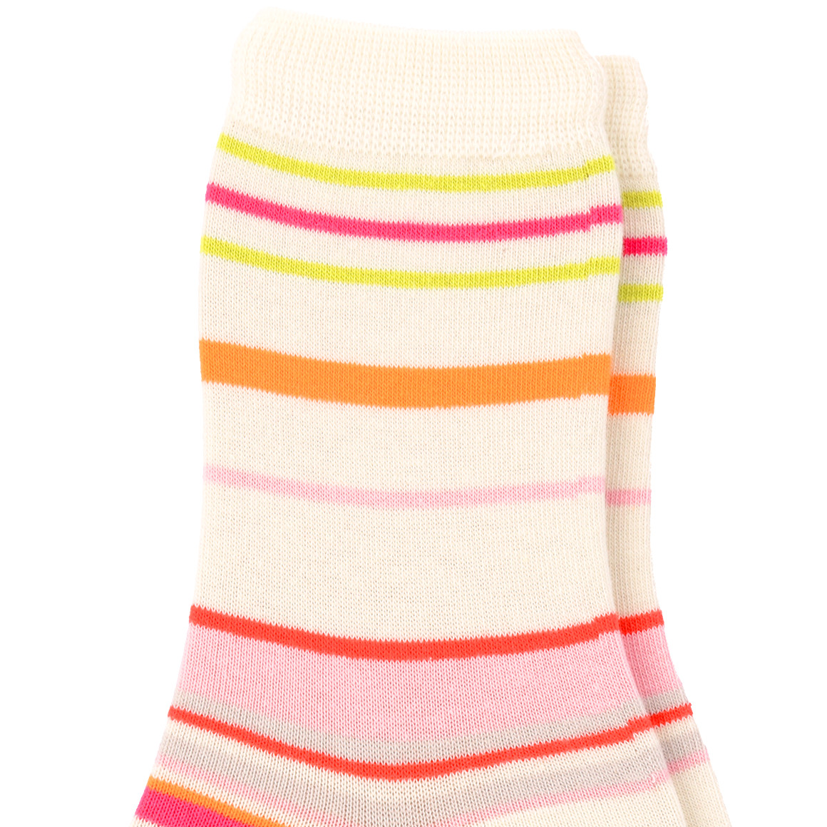 1 Paar Damen Socken geringelt