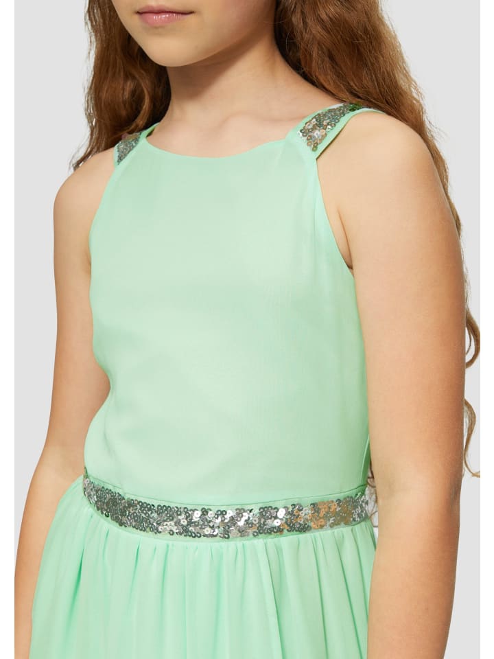 s.Oliver Kleid lang in Türkis günstig kaufen