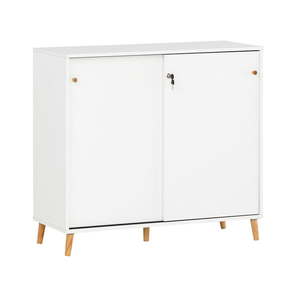 Serie 500 Aktenschrank U 1000 ST, perlweiß