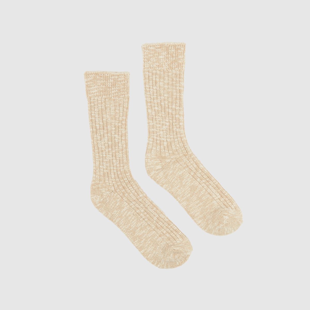 BIRKENSTOCK beige bomullsstrumpor 1-pack