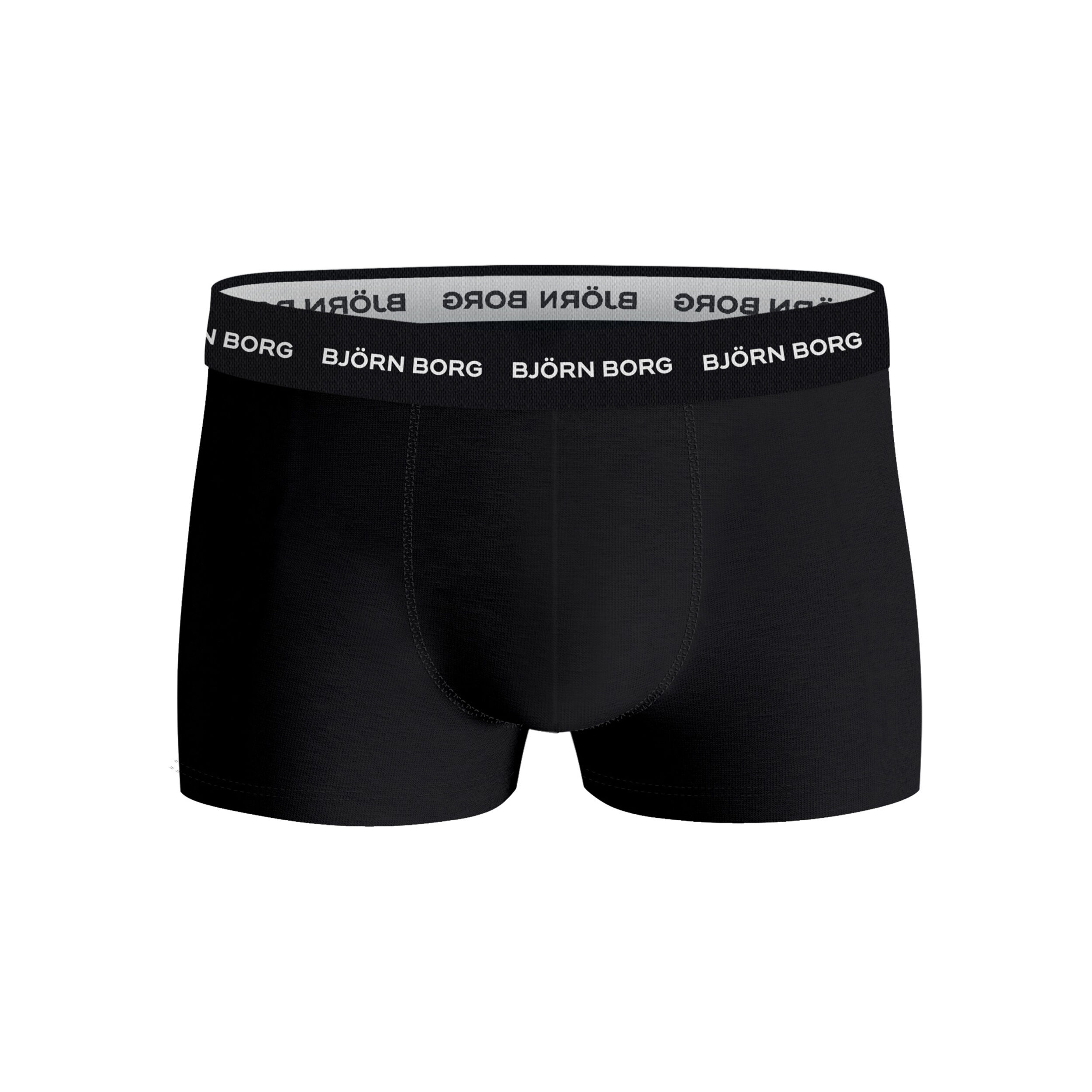Cotton Stretch Trunk Boxer Short 3er Pack Herren - Schwarz, Weiß