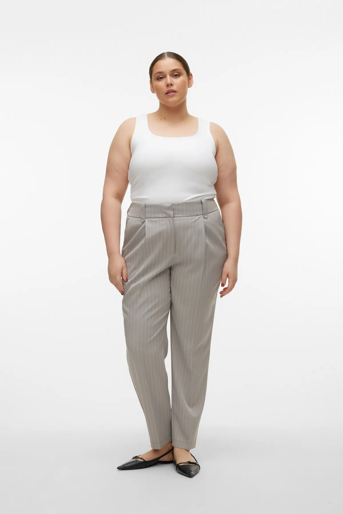 Veromoda Curve  Jogginghose - Lila - Zigarettenschnitt