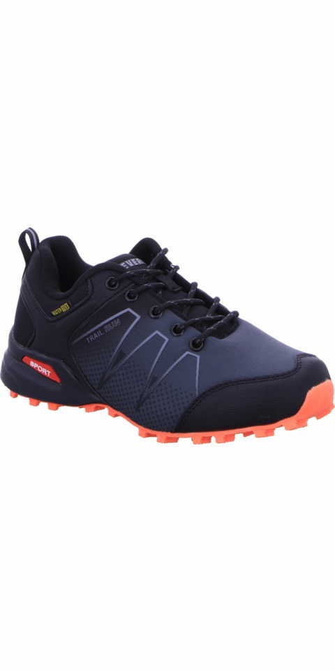 DIVERSE Trekkingschuhe schwarz