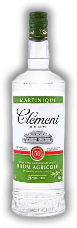 Clement Rhum Agricole Blanc 50% 1,0 Liter Clement Rhum Agricole Blanc 50% 1,0 Liter  1	 Liter - Vol 50%