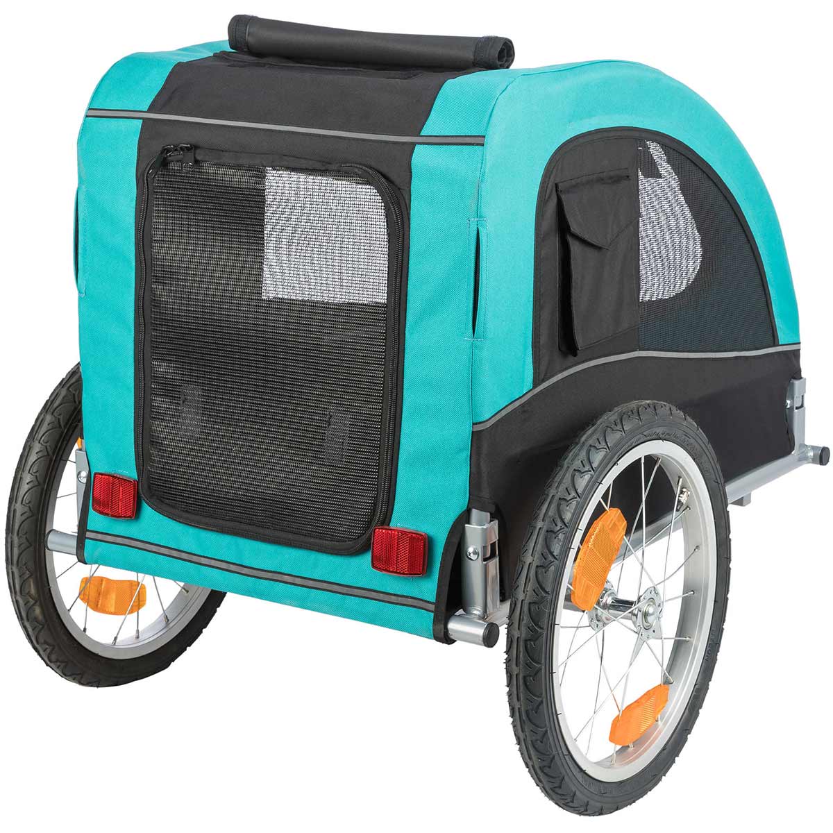 Trixie Fahrradanhänger türkis günstig kaufen
